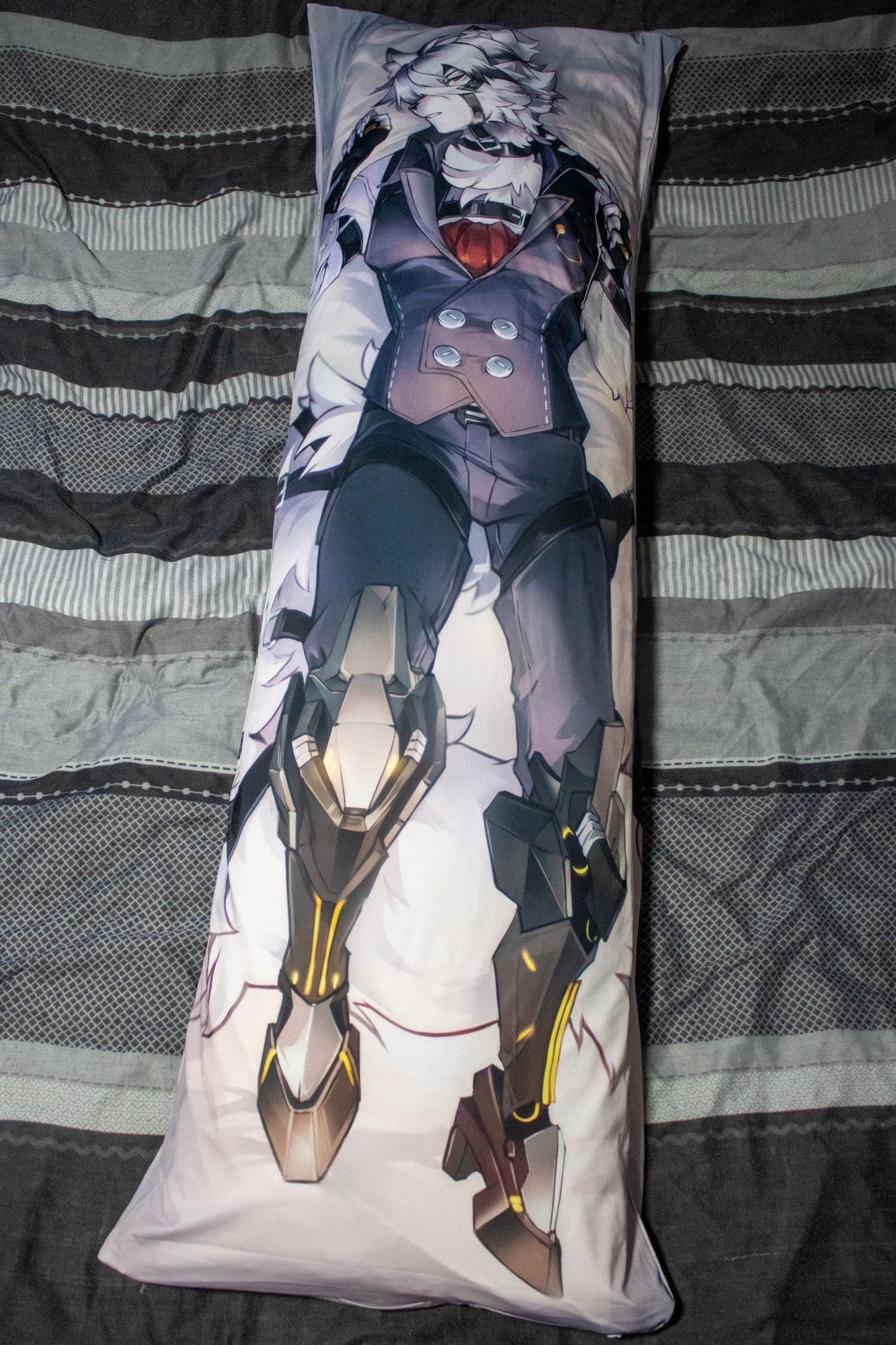 ZZZ Von Lycaon Dakimakura Pillowcase | 50x150cm Two Way Tricot Daki Body Pillow Zenless Zone Zero