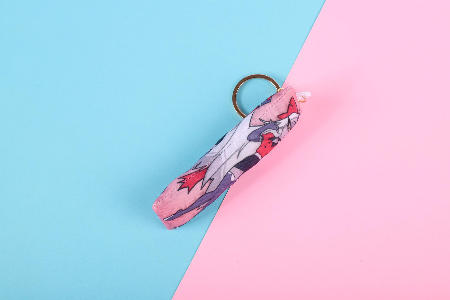 Hazbin Hotel Vaggie Mini Dakimakura Keychain | 11x3cm Two Way Tricot Daki Keychain Body Pillow