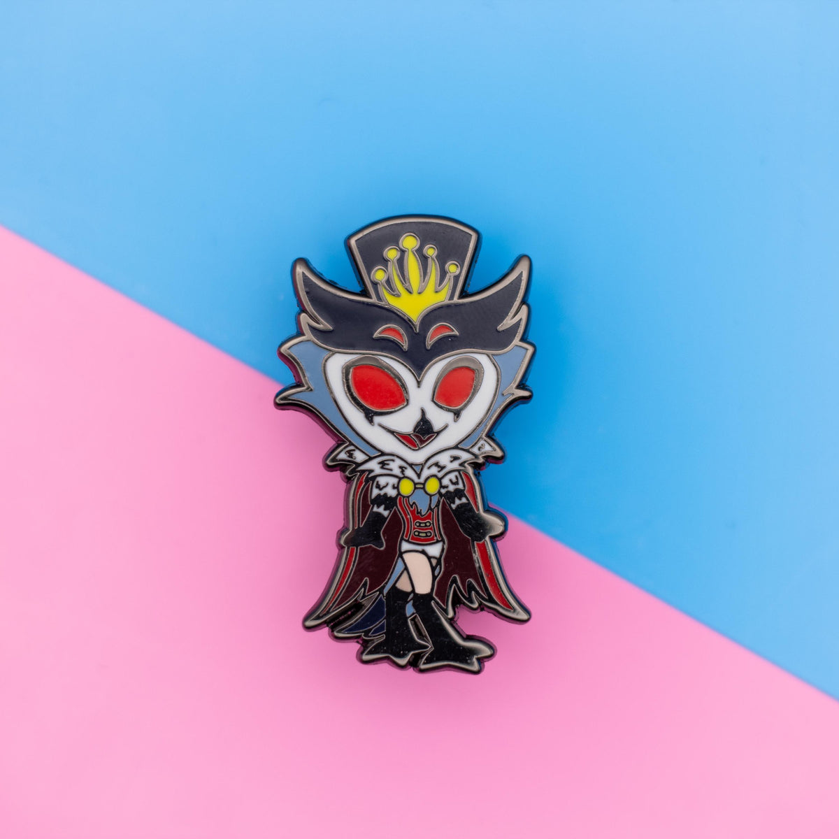 Helluva Boss Chibi Stolas Enamel Pin | 1.5 Inch Hard Enamel Pin
