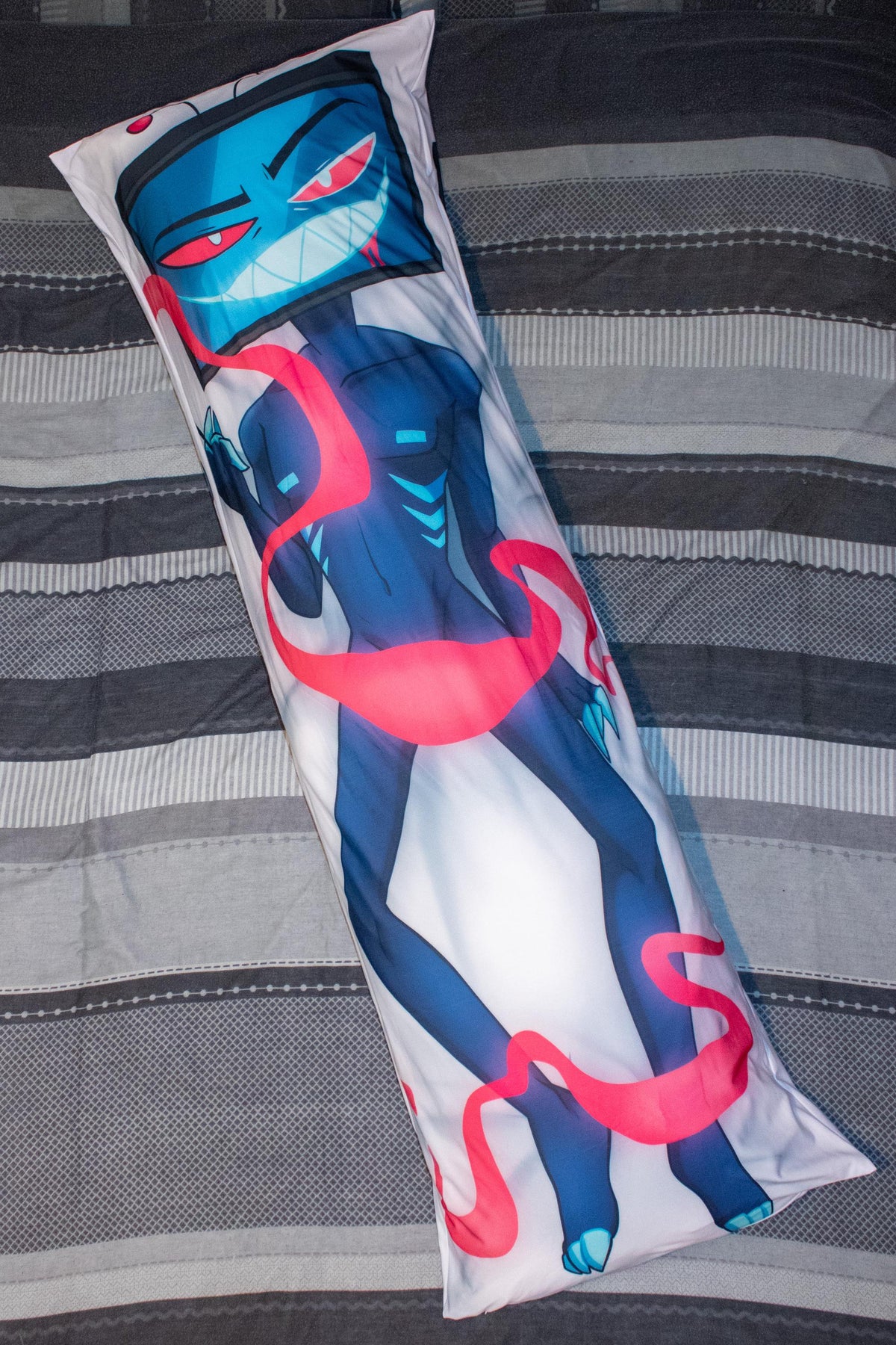 Hazbin Hotel Vox Spicy Dakimakura Pillowcase | 50x150cm Two Way Tricot Daki Body Pillow