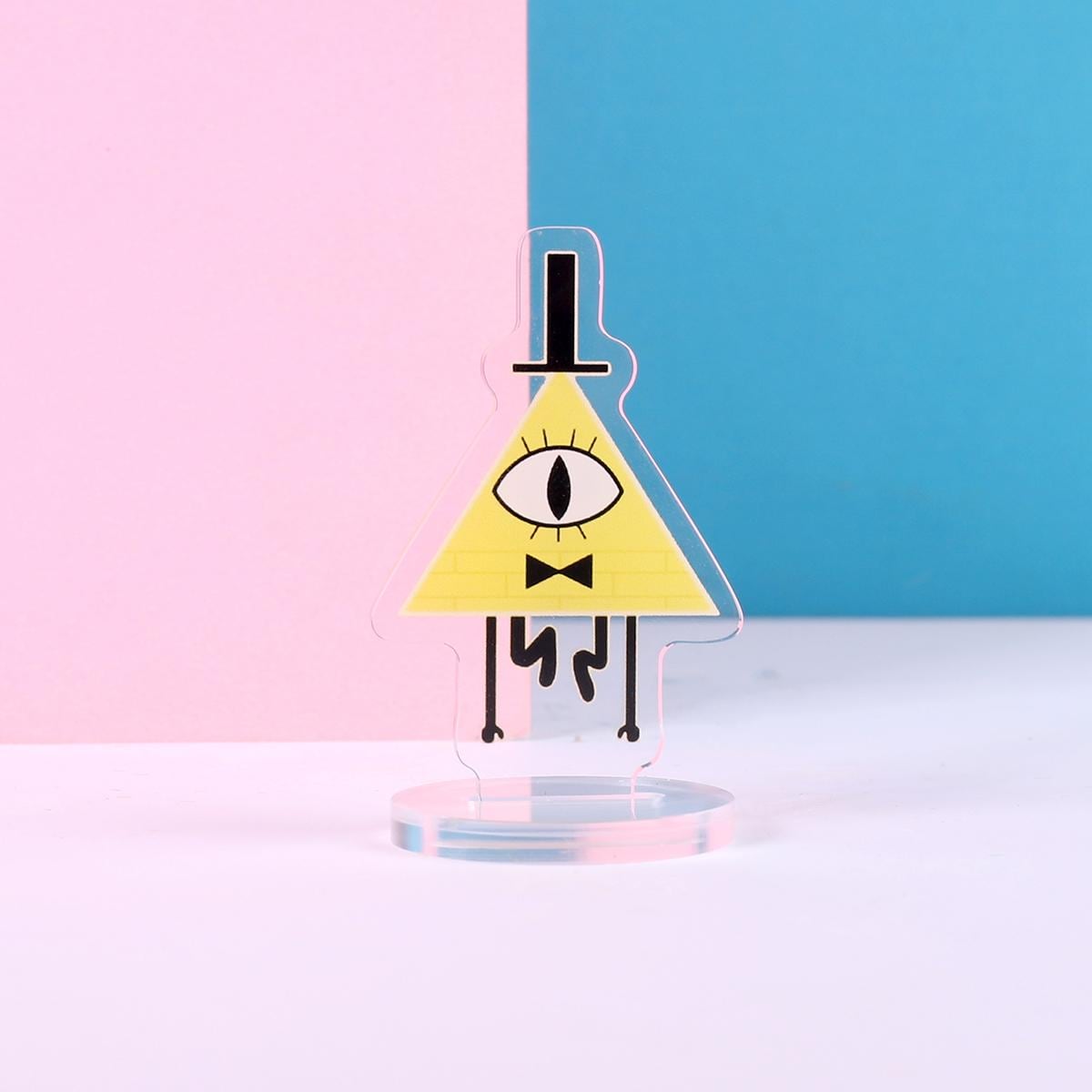 Gravity Falls Bill Cypher Double Sided Acrylic Standee | 2 Inch Standee