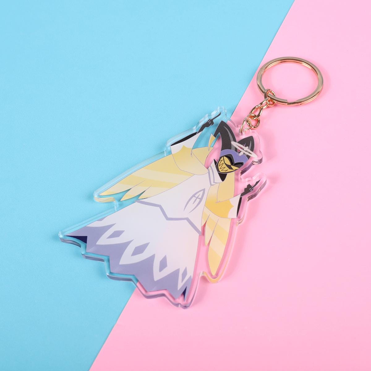 Hazbin Hotel Adam Double Sided Keychain | 4 Inch Keychain