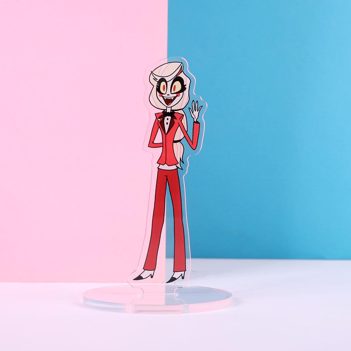 Hazbin Hotel Charlie Morningstar Double Sided Acrylic Standee | 4 Inch Standee