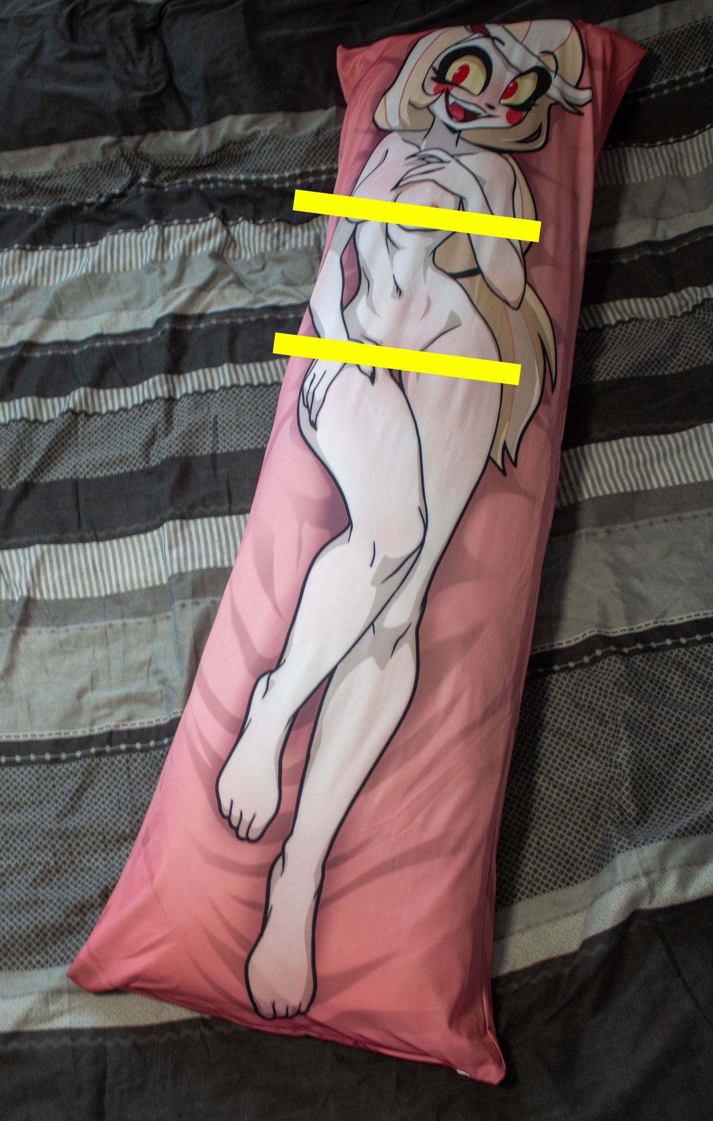 Hazbin Hotel Charlie Mature Dakimakura Pillowcase | 50x150cm Two Way Tricot Daki Body Pillow