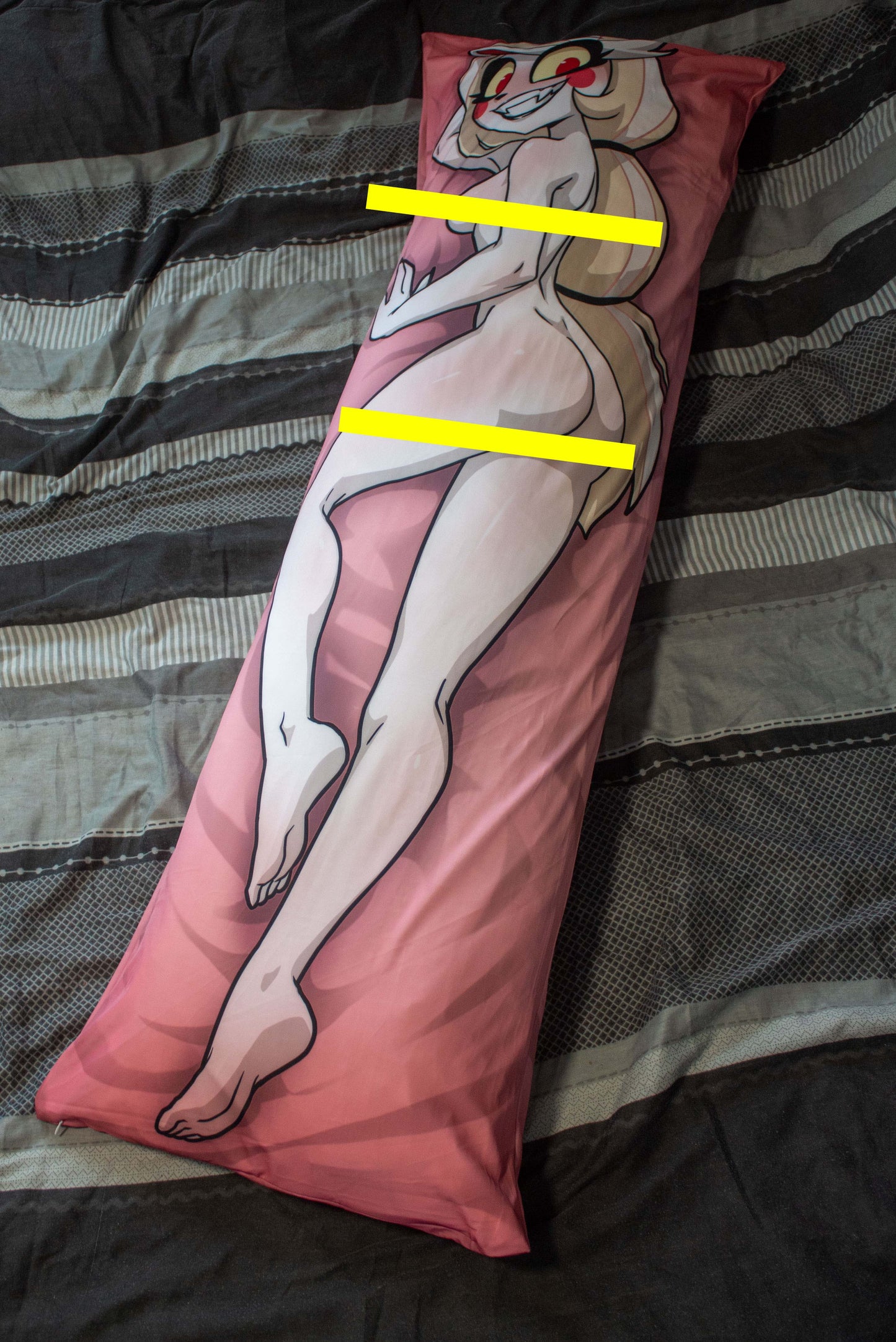 Hazbin Hotel Charlie Mature Dakimakura Pillowcase | 50x150cm Two Way Tricot Daki Body Pillow