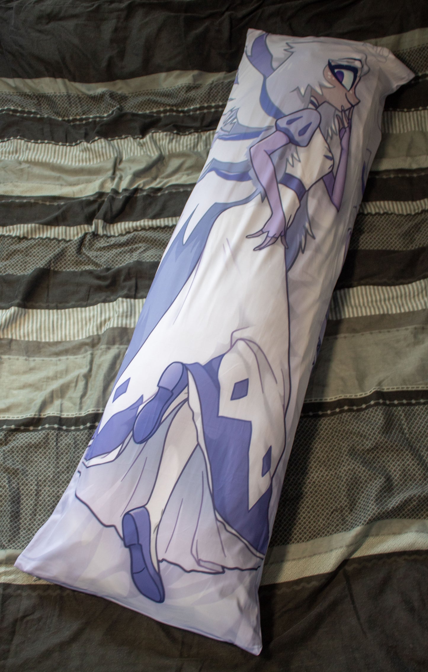 Hazbin Hotel Emily Angel Dakimakura Pillowcase | 50x150cm Two Way Tricot Daki Body Pillow
