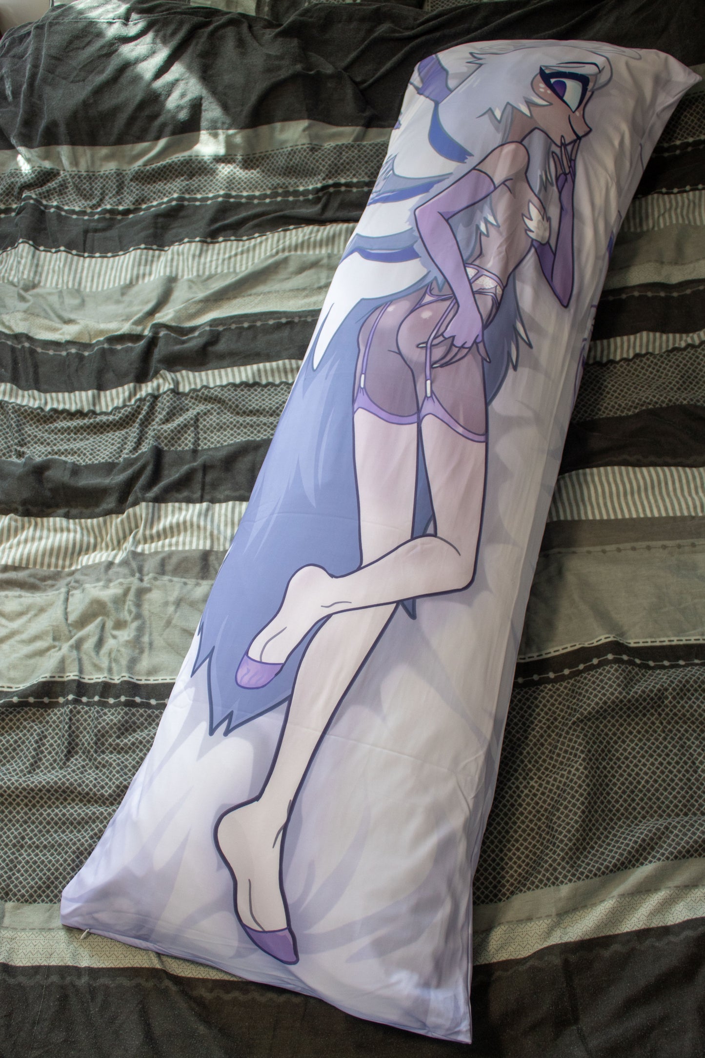 Hazbin Hotel Emily Lingerie Dakimakura Pillowcase | 50x150cm Two Way Tricot Daki Body Pillow