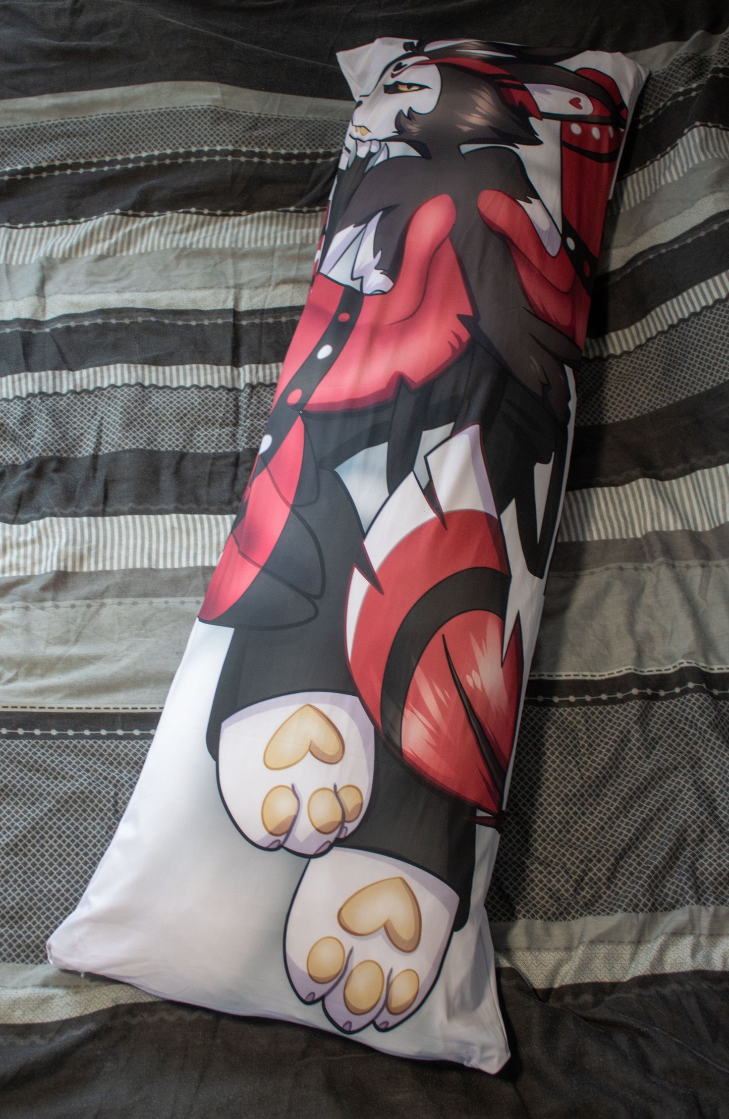 Hazbin Hotel Husk Dakimakura Pillowcase | 50x150cm Two Way Tricot Daki Body Pillow