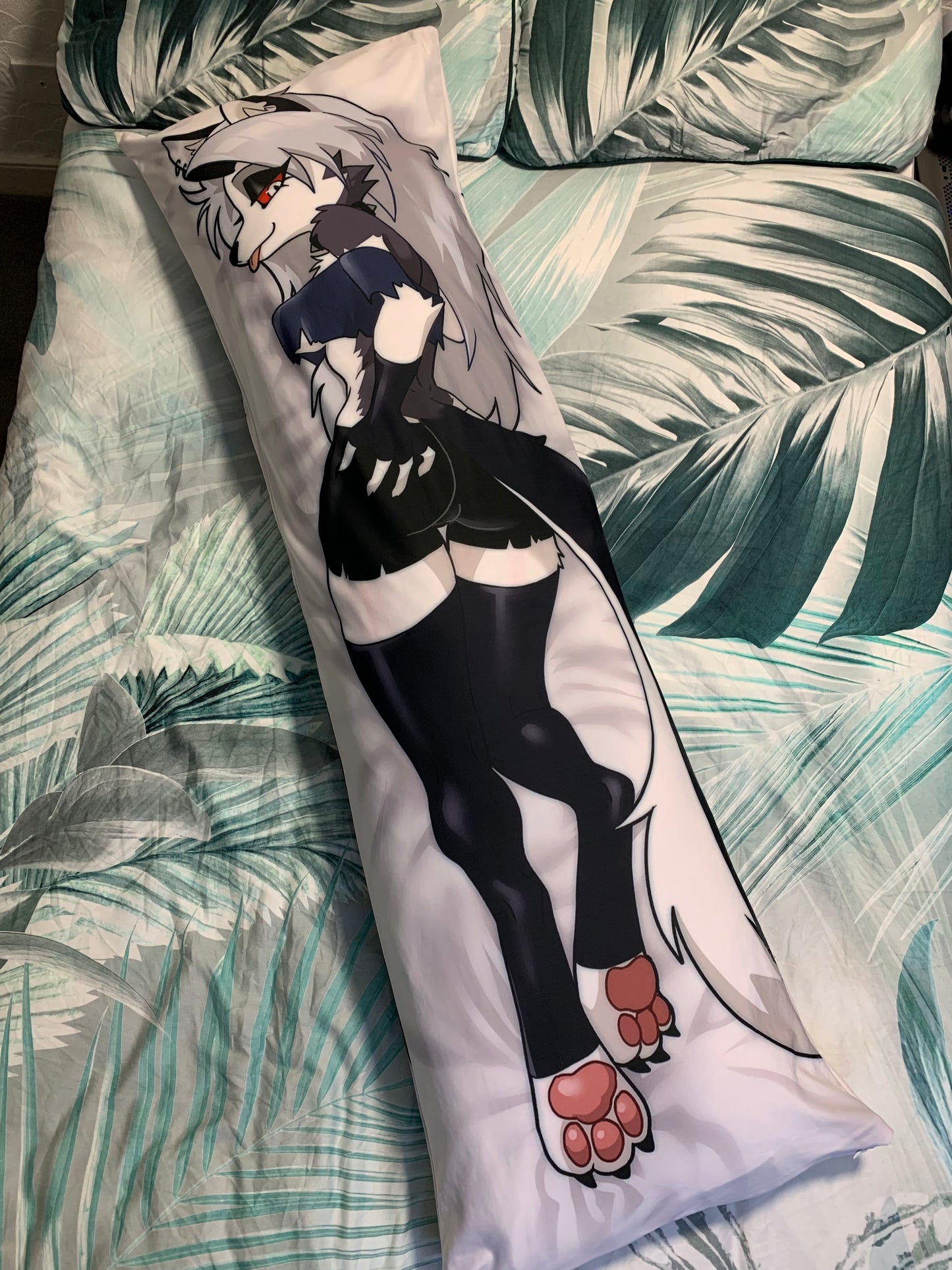 Helluva Boss Loona Dakimakura Pillowcase | 50x150cm Two Way Tricot Daki