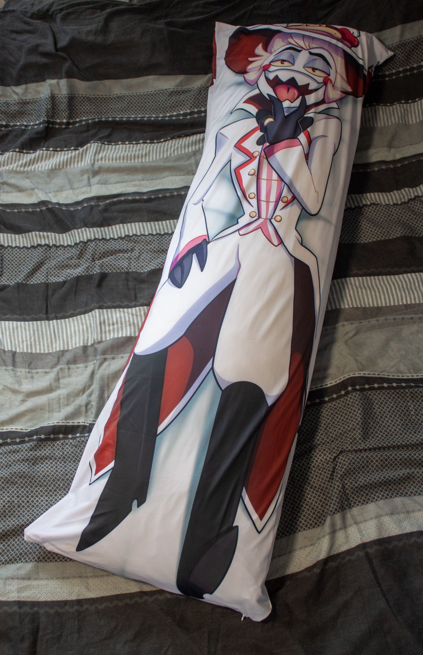 Hazbin Hotel Lucifer Morningstar Dakimakura Pillowcase | 50x150cm Two Way Tricot Daki Body Pillow