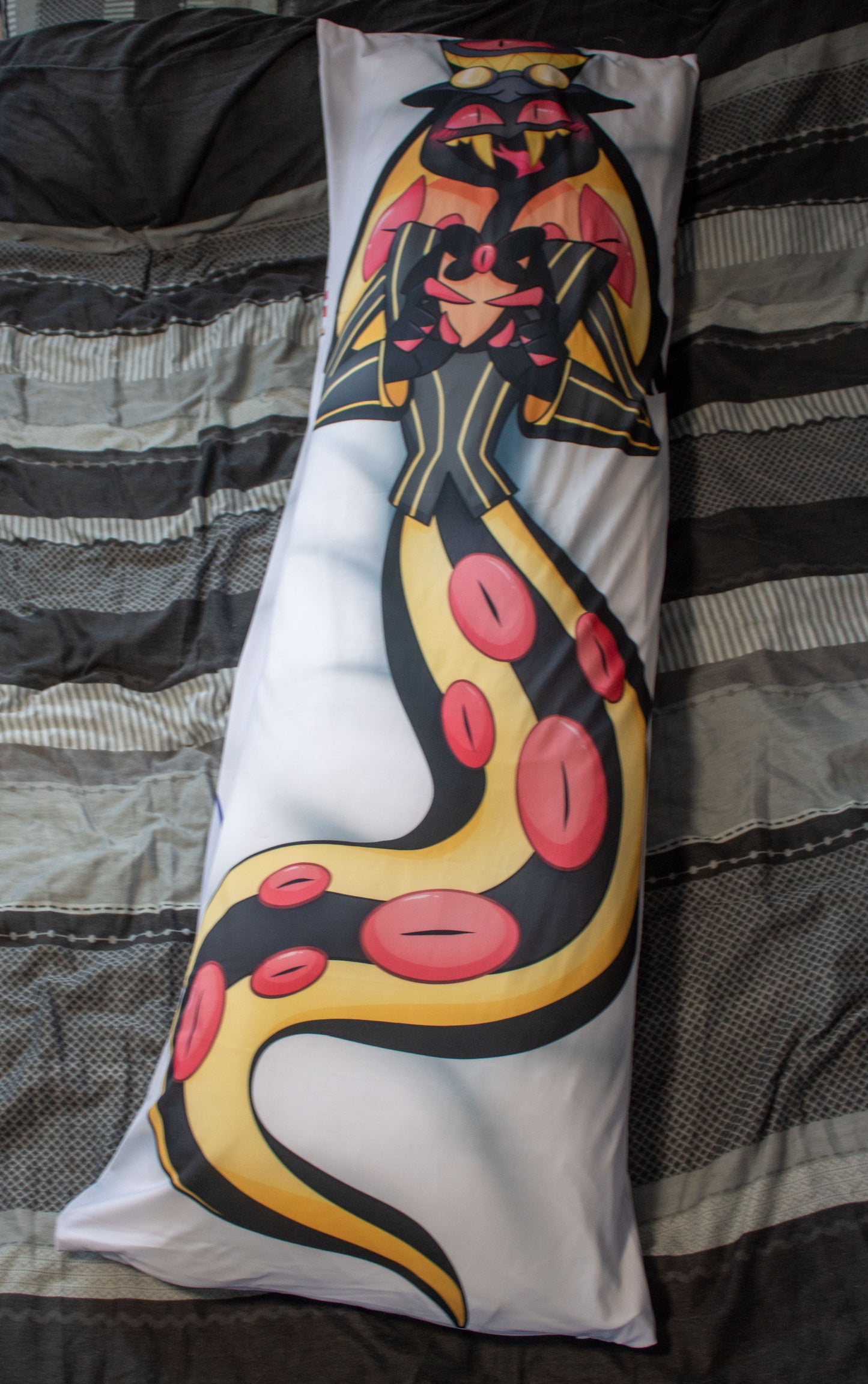 Hazbin Hotel Sir Pentious Dakimakura Pillowcase | 50x150cm Two Way Tricot Daki Body Pillow