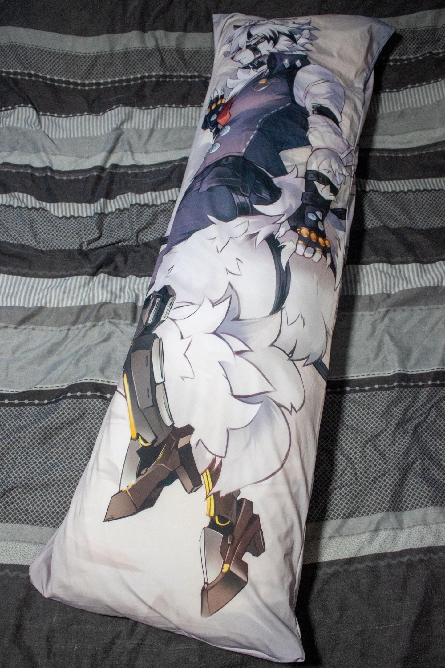 ZZZ Von Lycaon Dakimakura Pillowcase | 50x150cm Two Way Tricot Daki Body Pillow Zenless Zone Zero