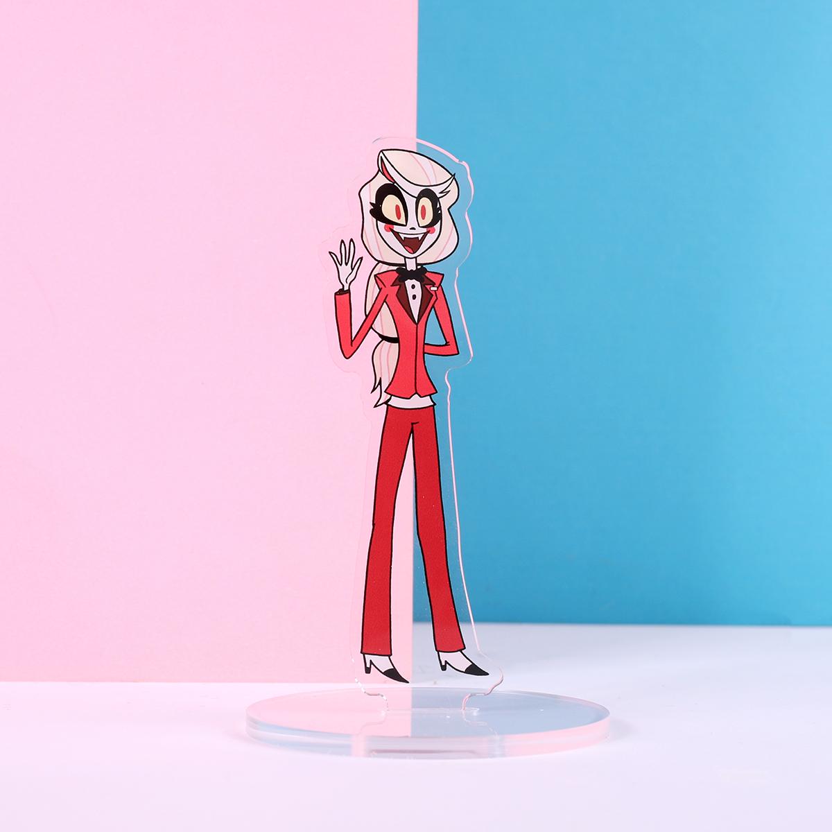 Hazbin Hotel Charlie Morningstar Double Sided Acrylic Standee | 4 Inch Standee