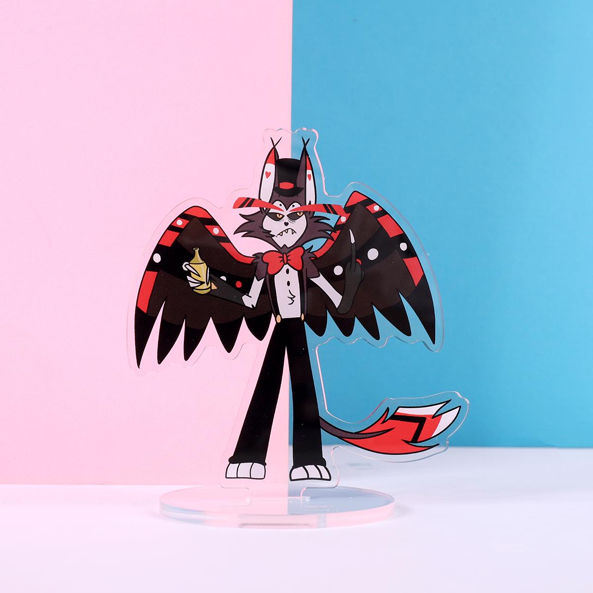 Hazbin Hotel Husk Double Sided Acrylic Standee | 4 Inch Standee