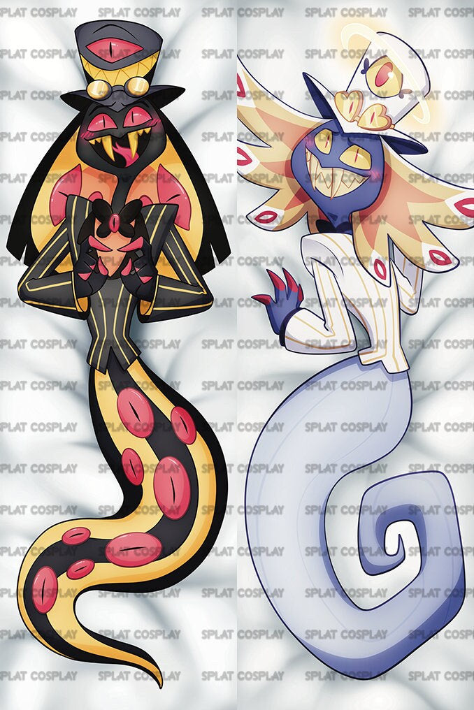 Hazbin Hotel Sir Pentious Dakimakura Pillowcase | 50x150cm Two Way Tricot Daki Body Pillow