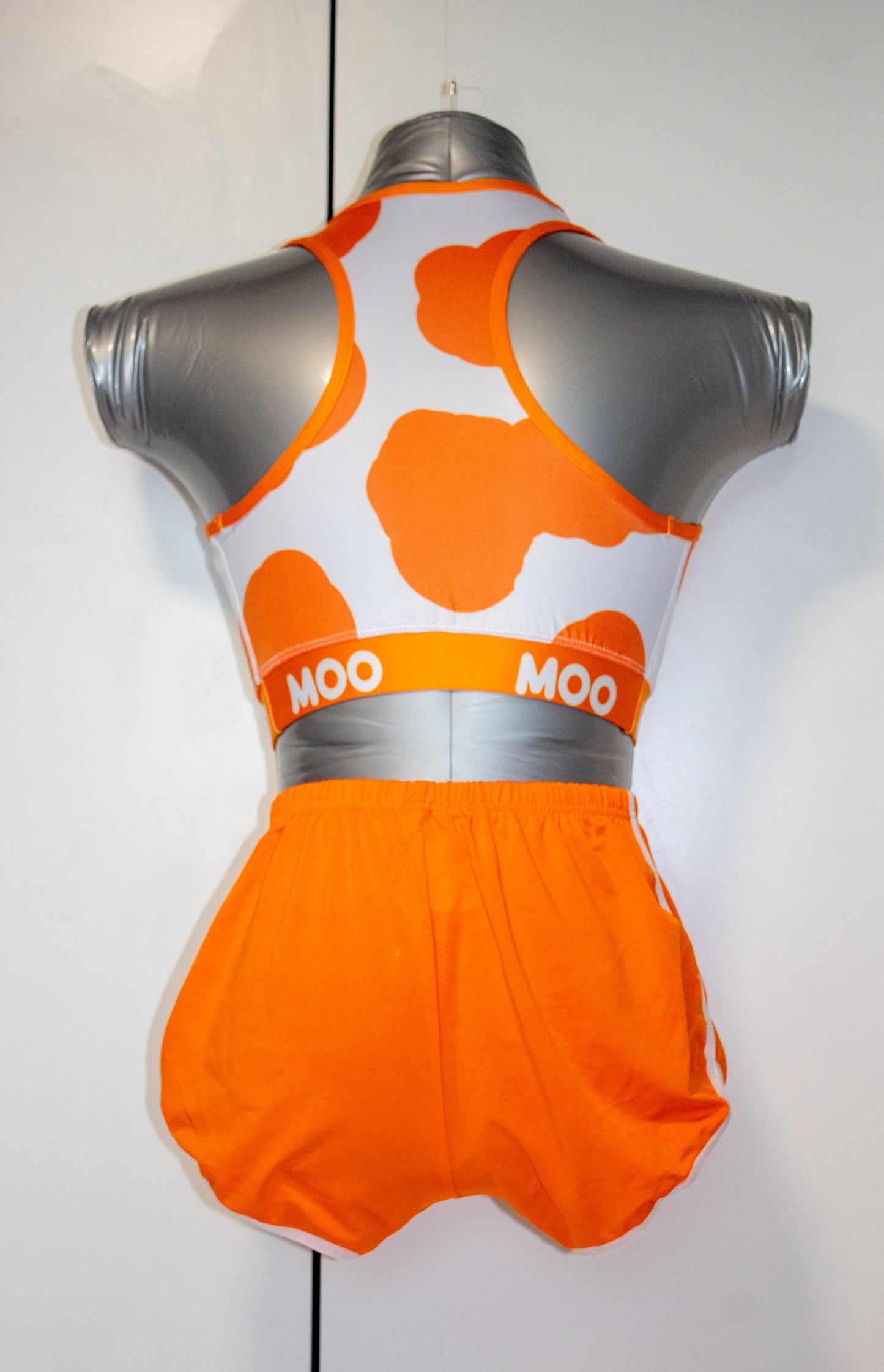 Cow Hooters Cosplay | Sports Bra, Shorts & Socks | XS-3XL Sizes