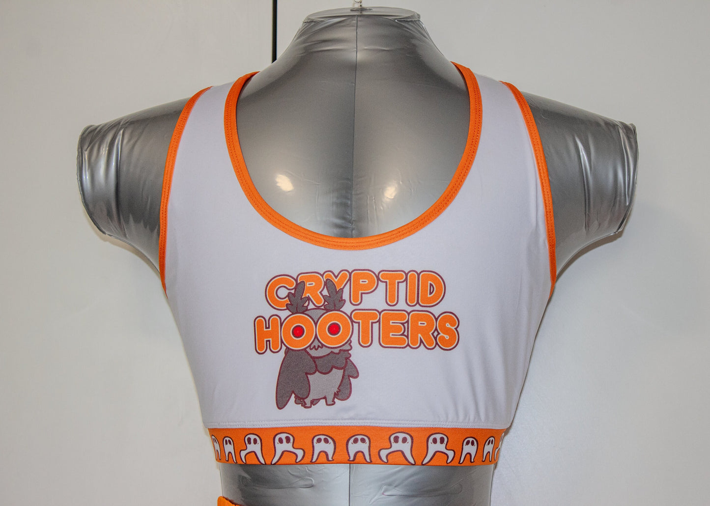 Cryptid Hooters Cosplay | Sports Bra, Shorts & Socks | XS-3XL Sizes