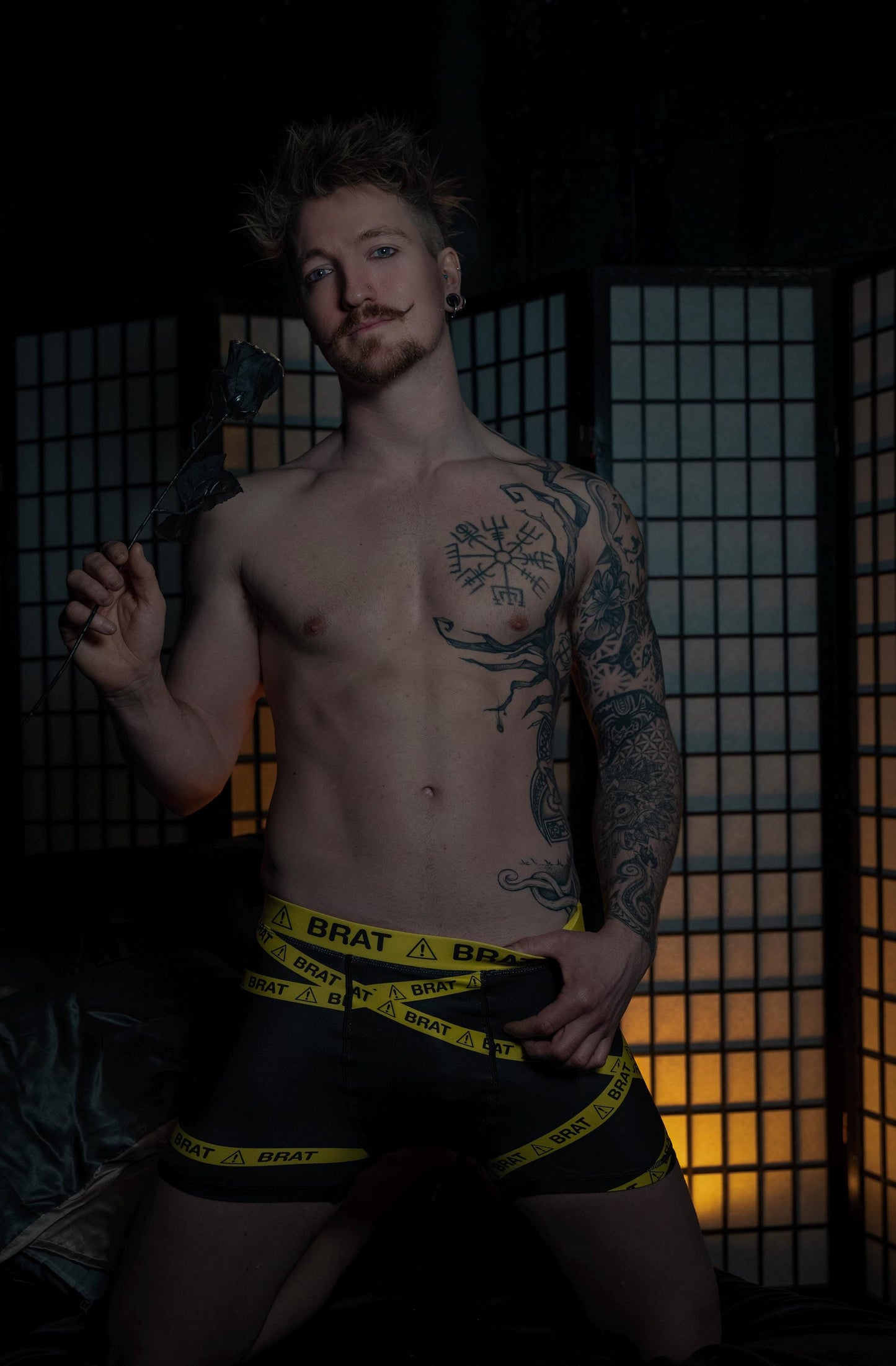 Caution Brat Underwear Boxers | Sizes XS - 3XL