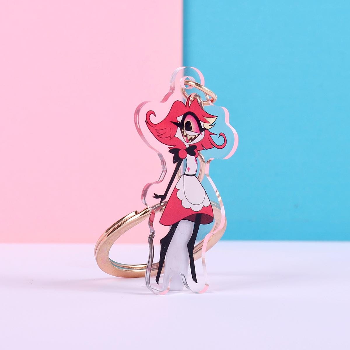 Hazbin Hotel Nifty Double Sided Keychain | 2 Inch Keychain
