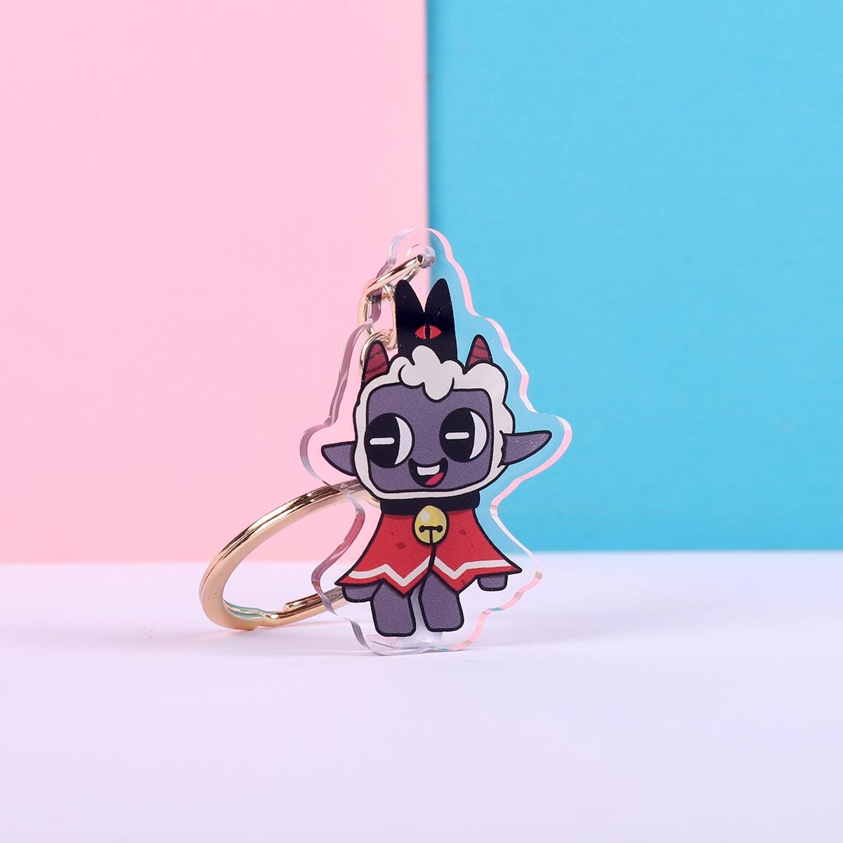 Cult of the Lamb Double Sided Keychain | 2 Inch Keychain