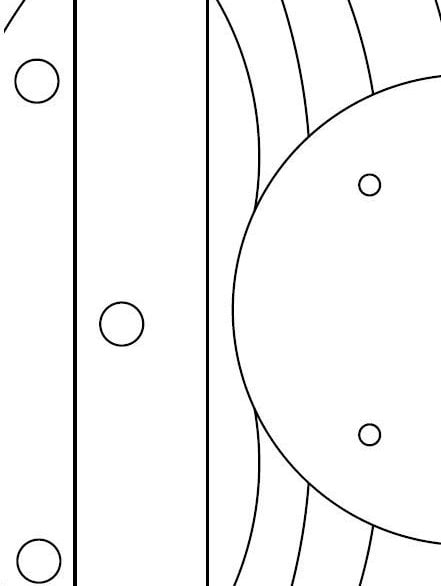 Skyrim Steel Shield DIY PDF-Vorlage / Muster-Download – druckbare Vektor-PDF für Cosplay