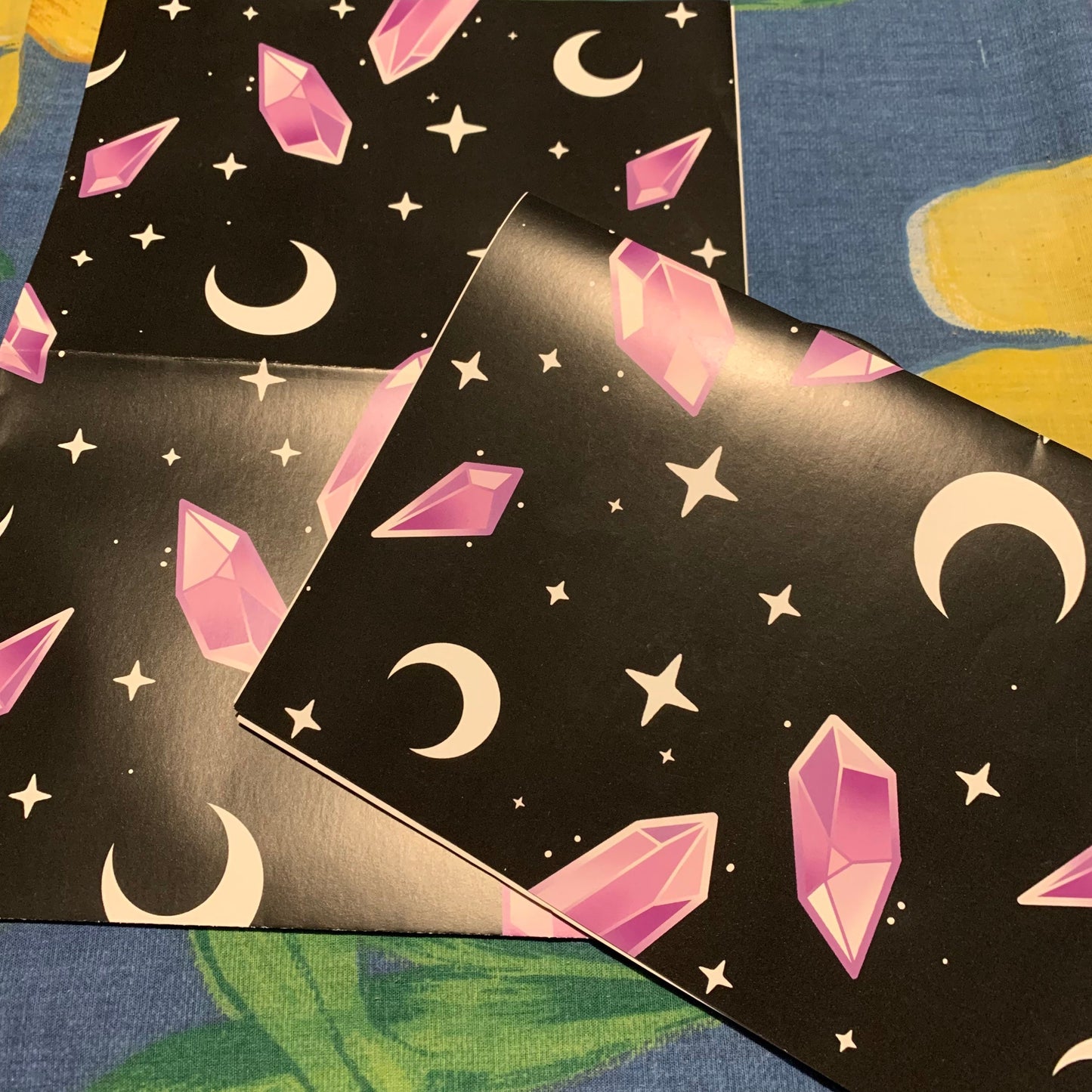Starry Night Crystal Wrapping Paper | Cute Wrapping Paper | Gift Wrap