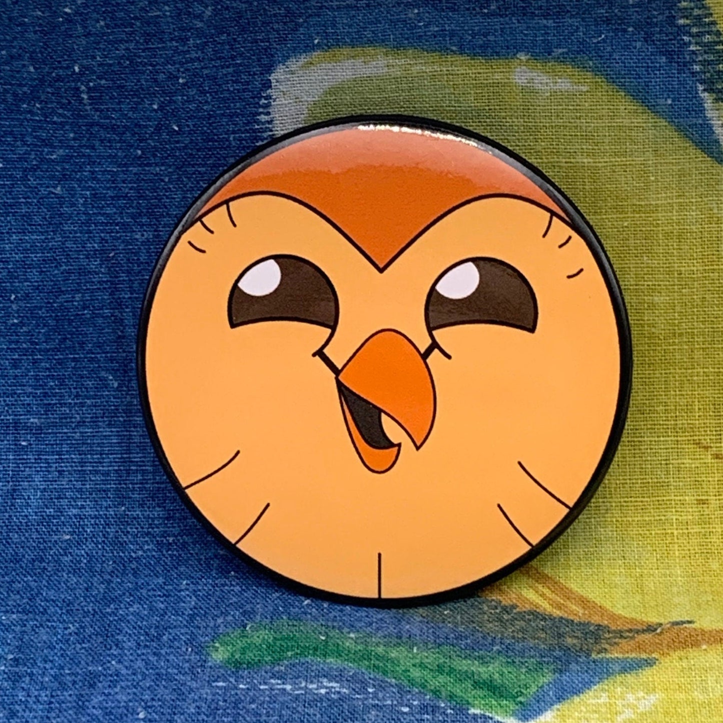 Happy / Normal Hooty Owl House Badge | 57mm (2 1/4") Pinback Button Badge
