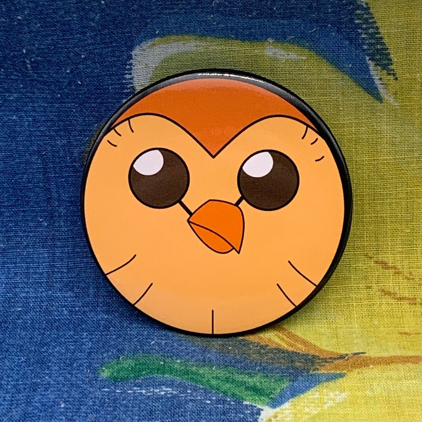 Happy / Normal Hooty Owl House Badge | 57mm (2 1/4") Pinback Button Badge
