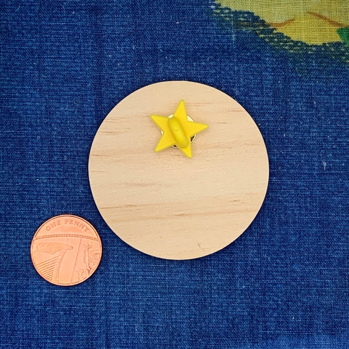 Happy Hooty Owl House Wooden Pin | 2 Inch Rubber Clutch Wooden Pin