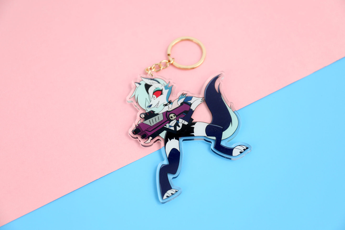 Loona Helluva Boss Double Sided Keychain | 4 Inch Keychain
