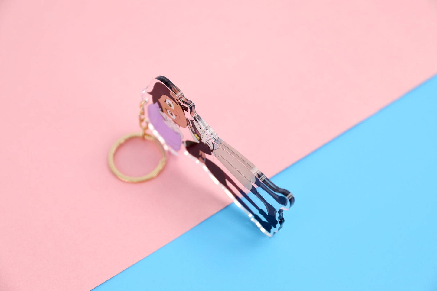 Lumity Season 2 Finale Owl House Double Sided Keychain | 4 Inch Keychain