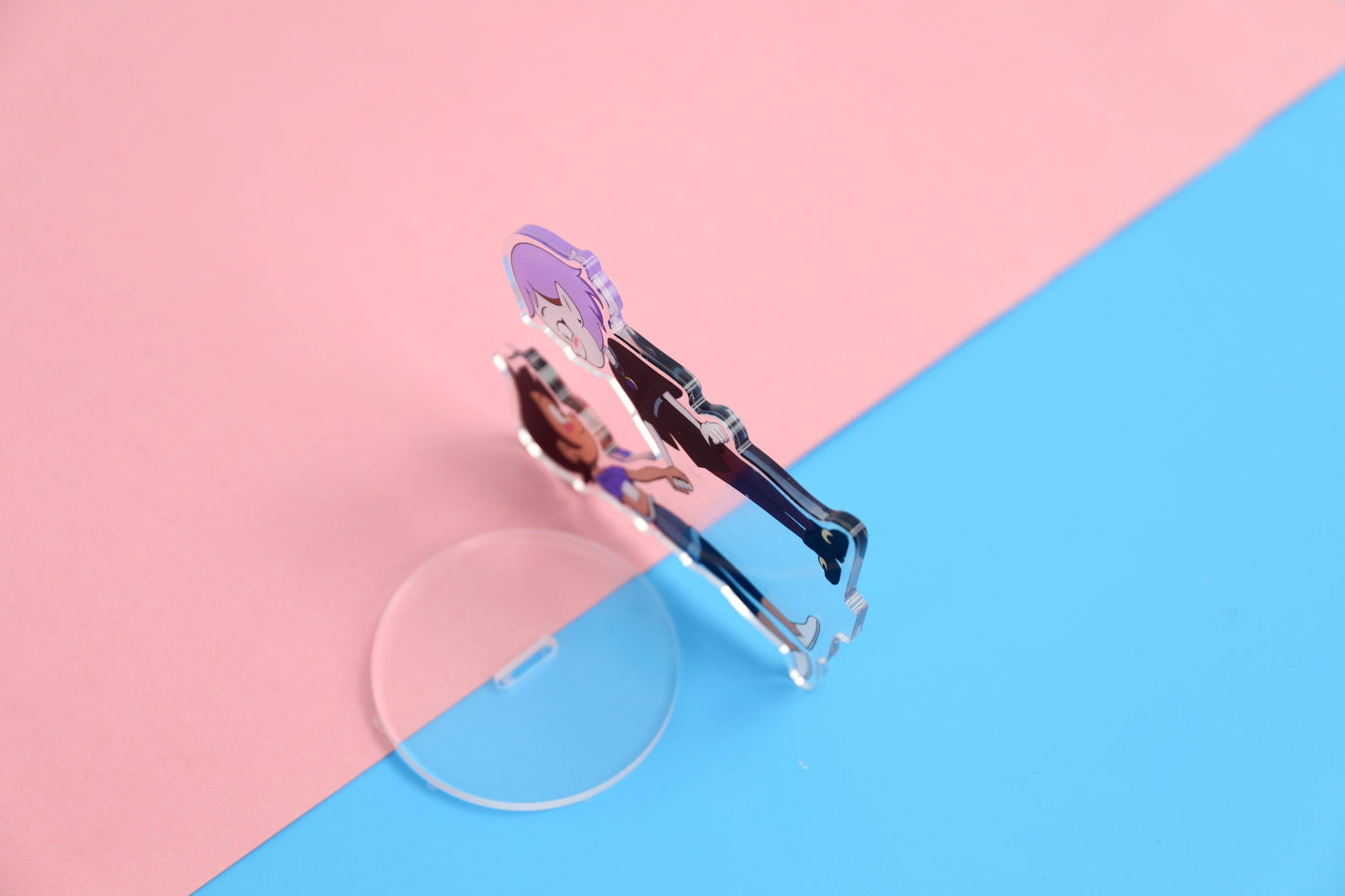 Owl House Lumity Soporte acrílico de doble cara | Soporte de 4 pulgadas