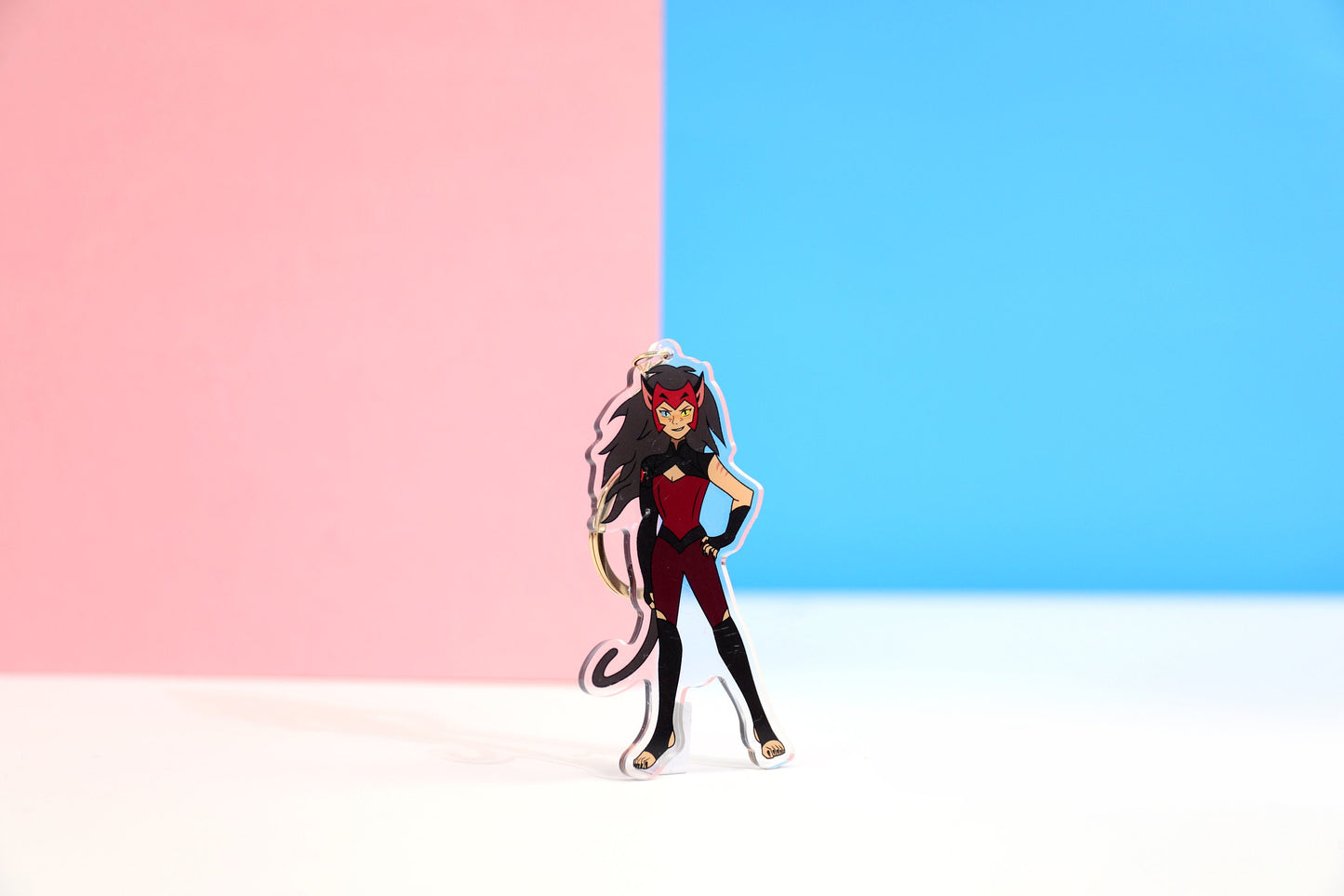 She-Ra Catra Double Sided Keychain | 4 Inch Keychain