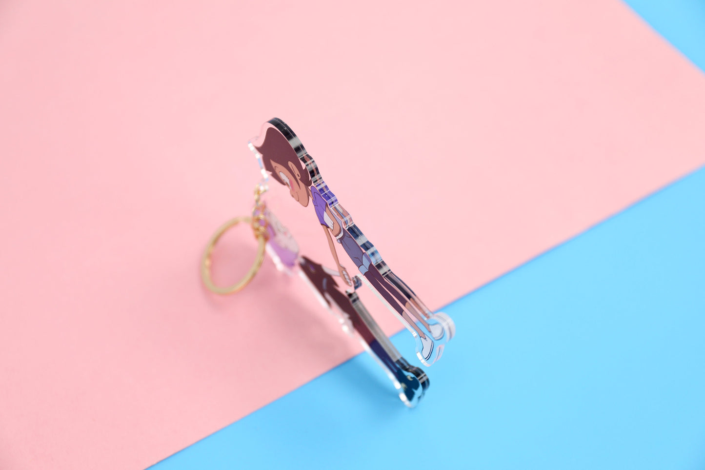 Lumity Owl House Double Sided Keychain | 4 Inch Keychain