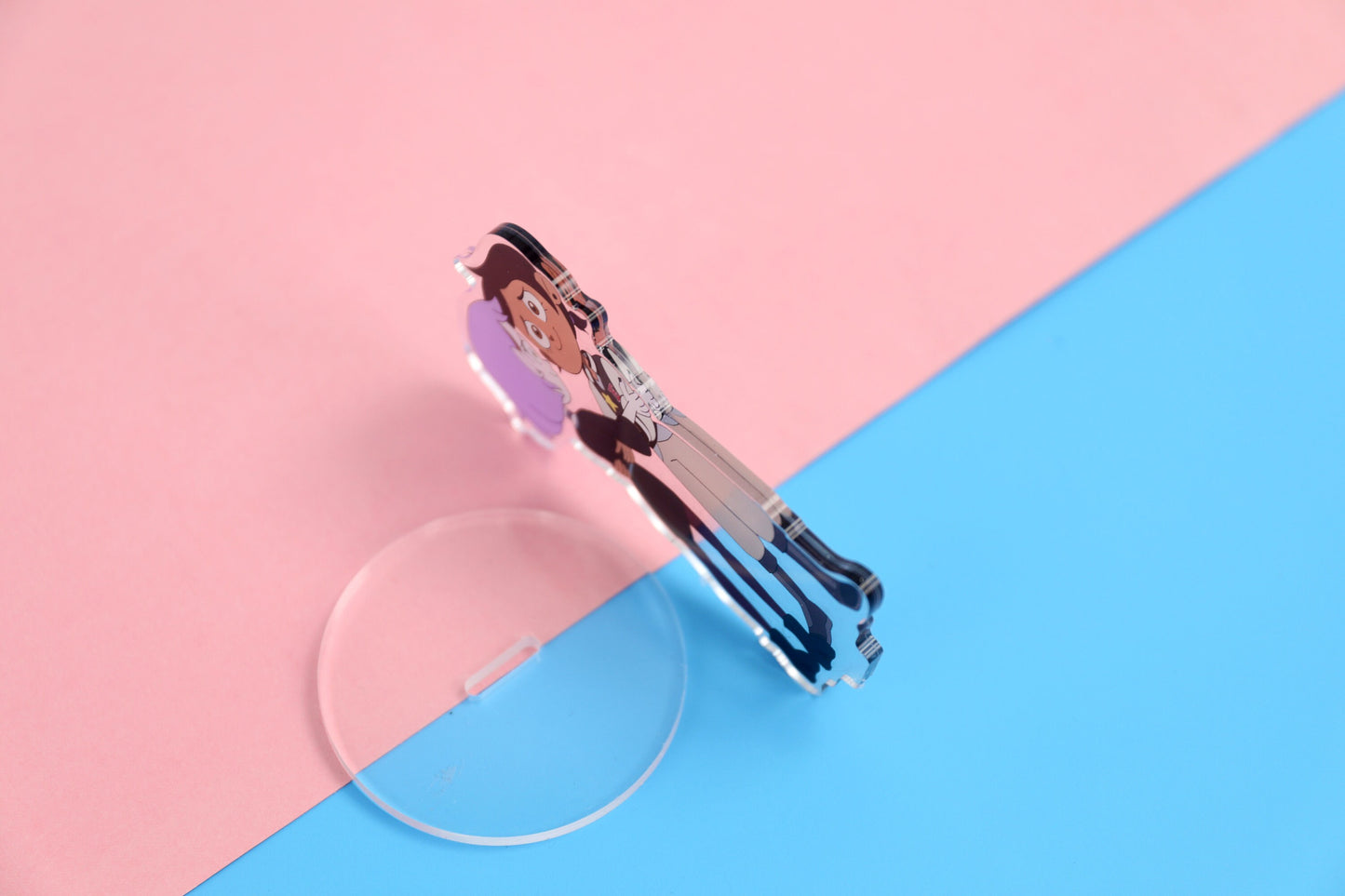 Owl House Lumity Season 2 Finale Double Sided Acrylic Standee | 4 Inch Standee