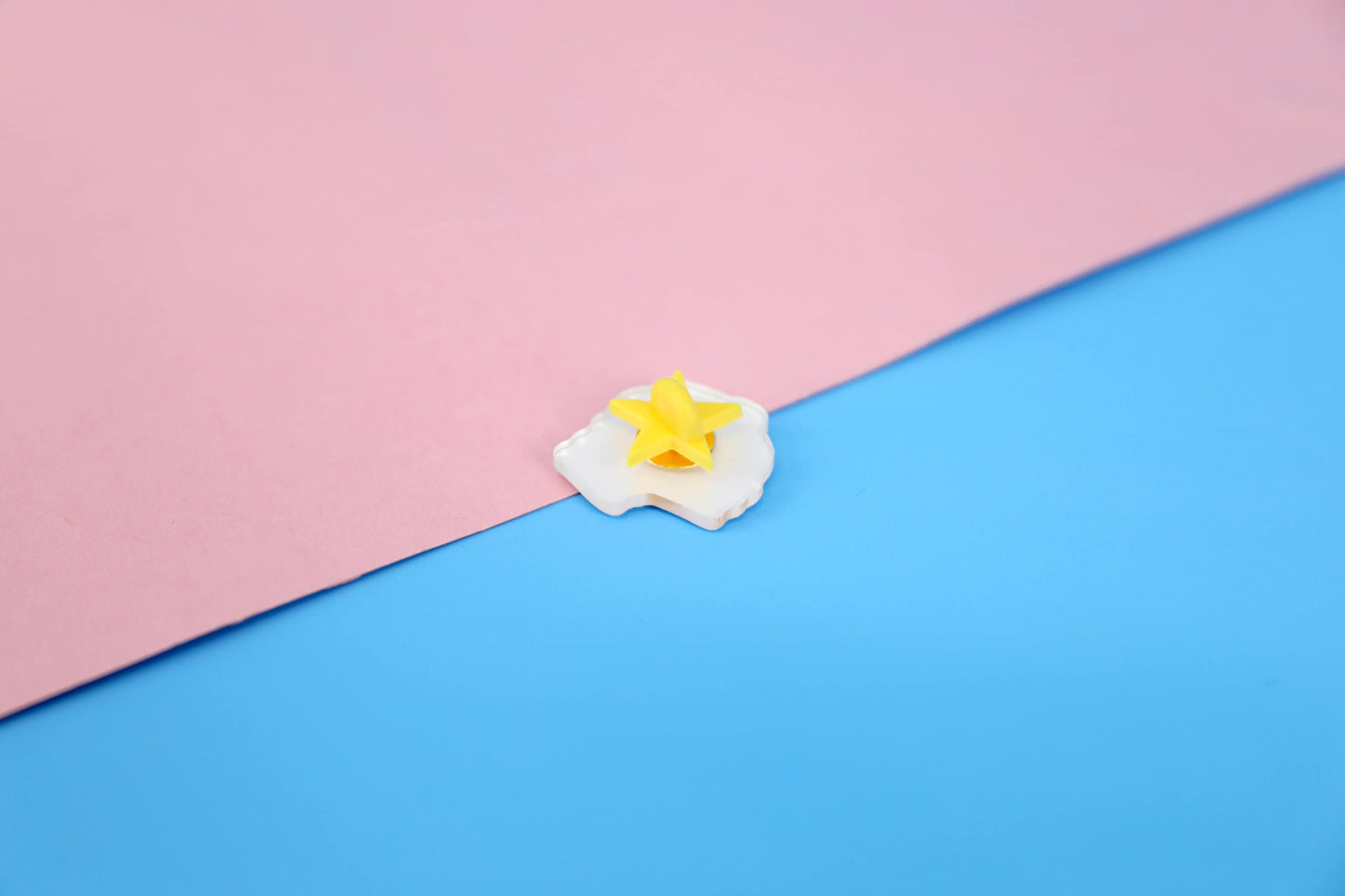 Cheese Thief Acrylic Pin | 1" Die Cut Acrylic Pin