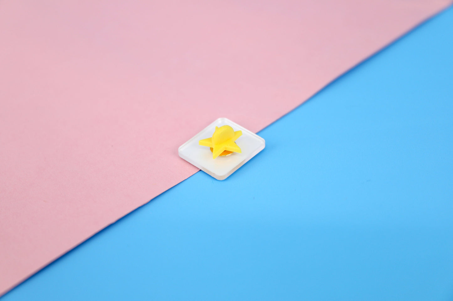 Fabulous Bi the Way Acrylic Pin | 1" Die Cut Acrylic Pin