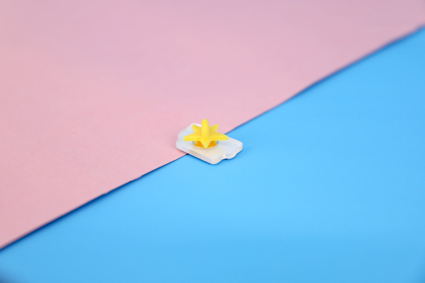 Big Stick Energy Acrylic Pin | 1" Die Cut Acrylic Pin