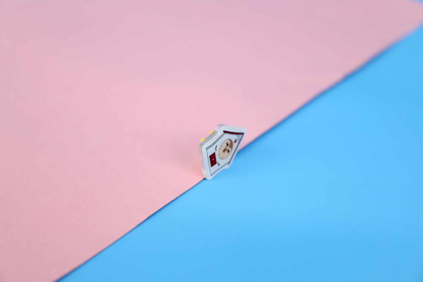 Owl House Port-A-Hooty Acrylic Pin | 1" Die Cut Acrylic Pin