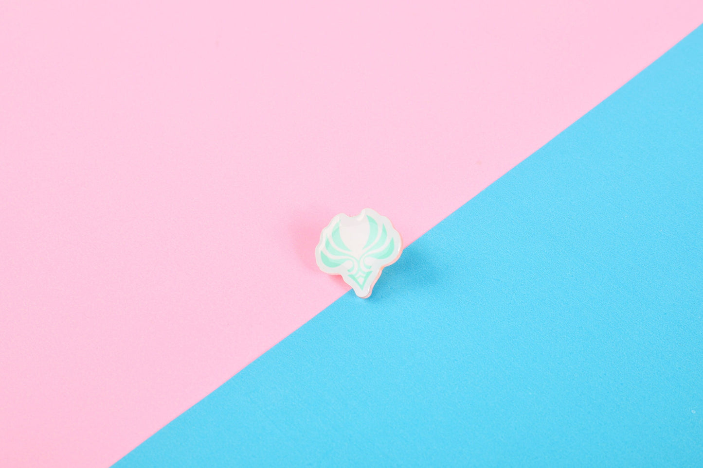 Genshin Impact Anemo Element Acrylic Pin | 1" Die Cut Acrylic Pin