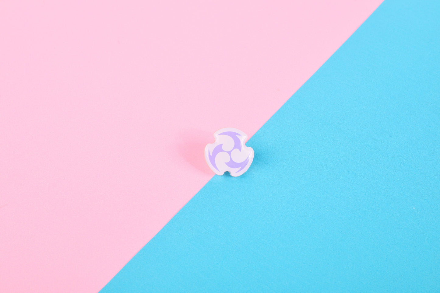 Genshin Impact Electro Element Acrylic Pin | 1" Die Cut Acrylic Pin