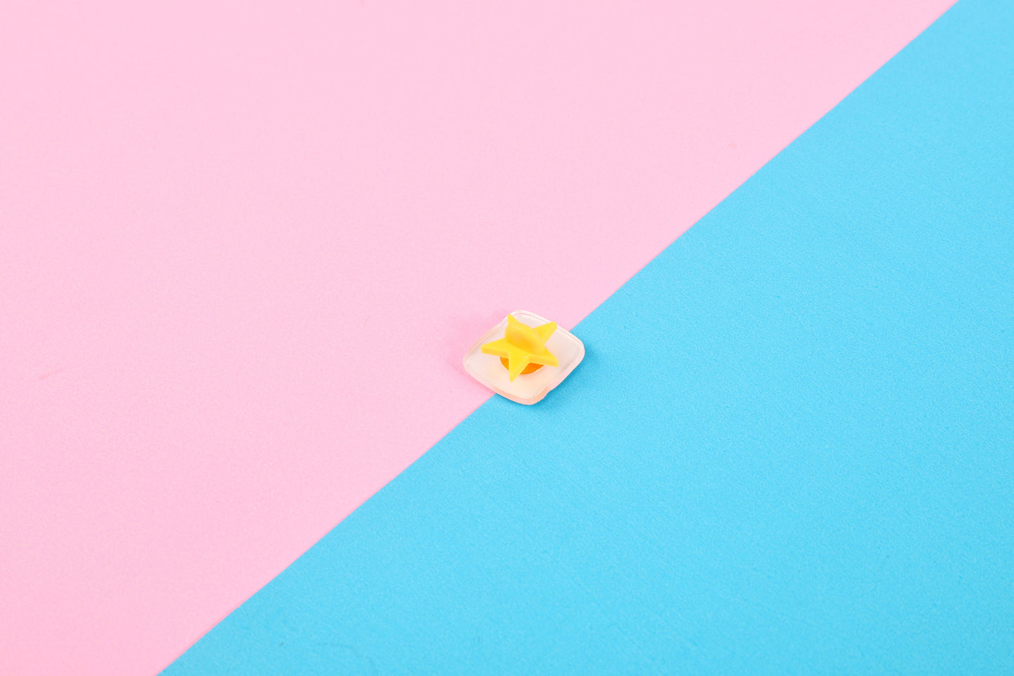 Genshin Impact Geo Element Acrylic Pin | 1" Die Cut Acrylic Pin