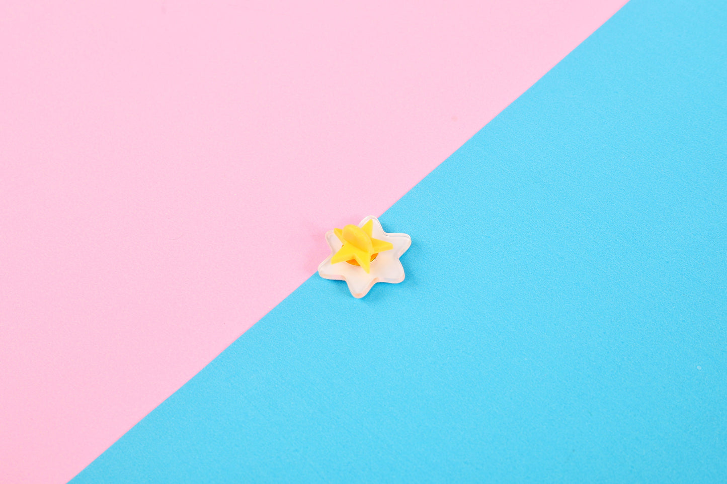 Genshin Impact Cryo Element Acrylic Pin | 1" Die Cut Acrylic Pin