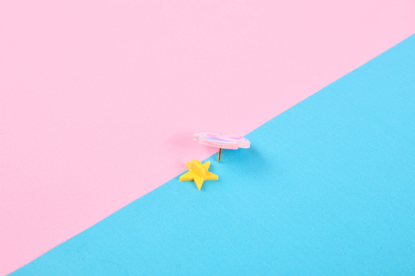 Genshin Impact Electro Element Acrylic Pin | 1" Die Cut Acrylic Pin