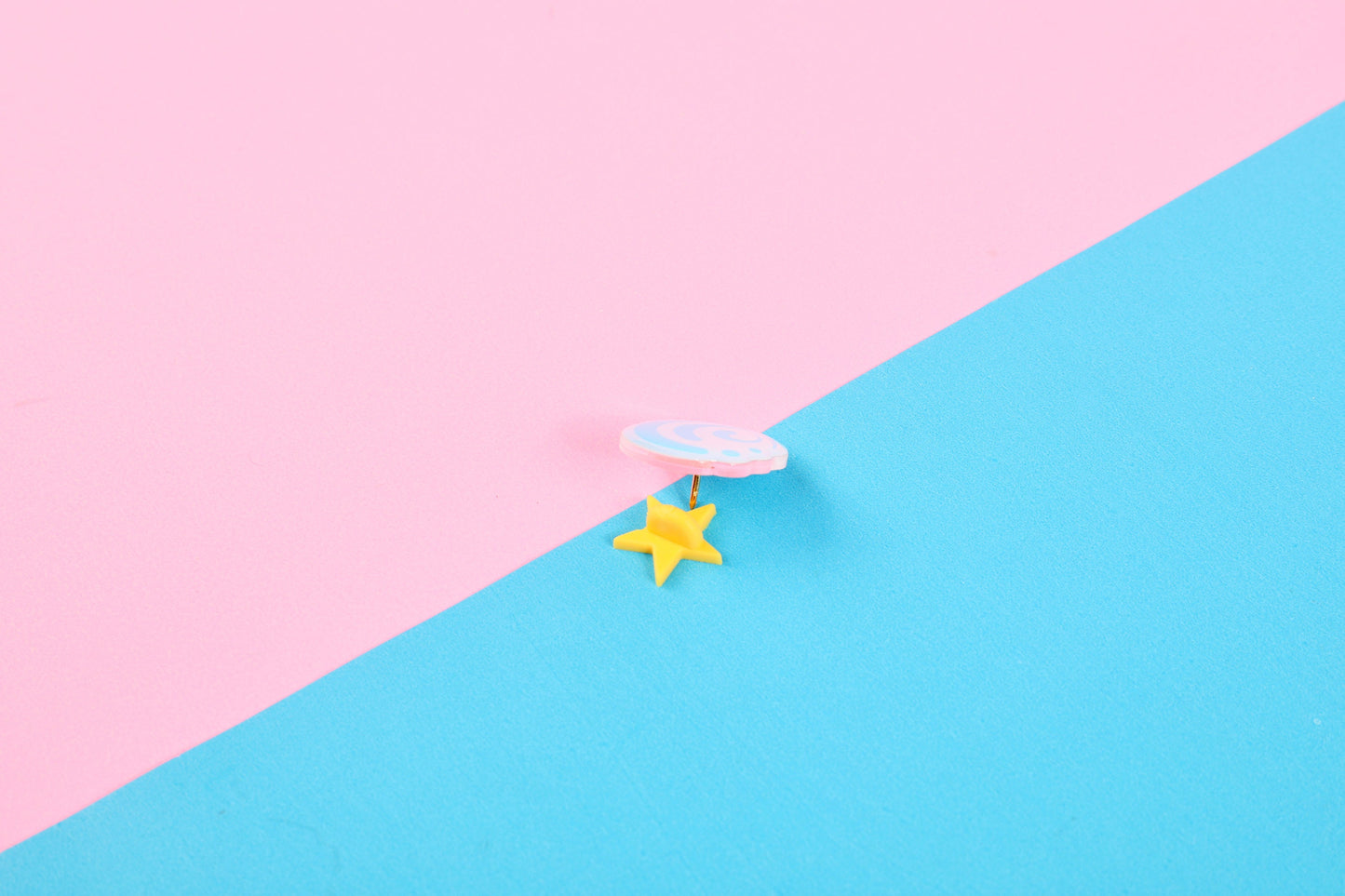 Genshin Impact Hydro Element Acrylic Pin | 1" Die Cut Acrylic Pin