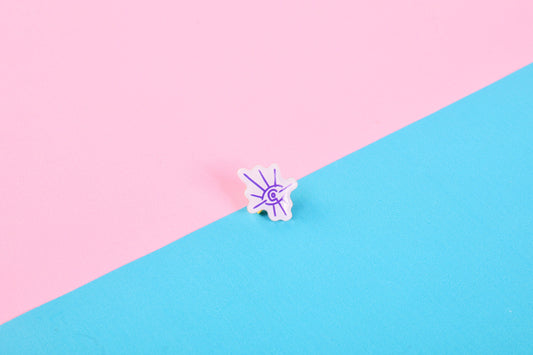 Arcane Eye of Zaun Acrylic Pin | 1" Die Cut Acrylic Pin