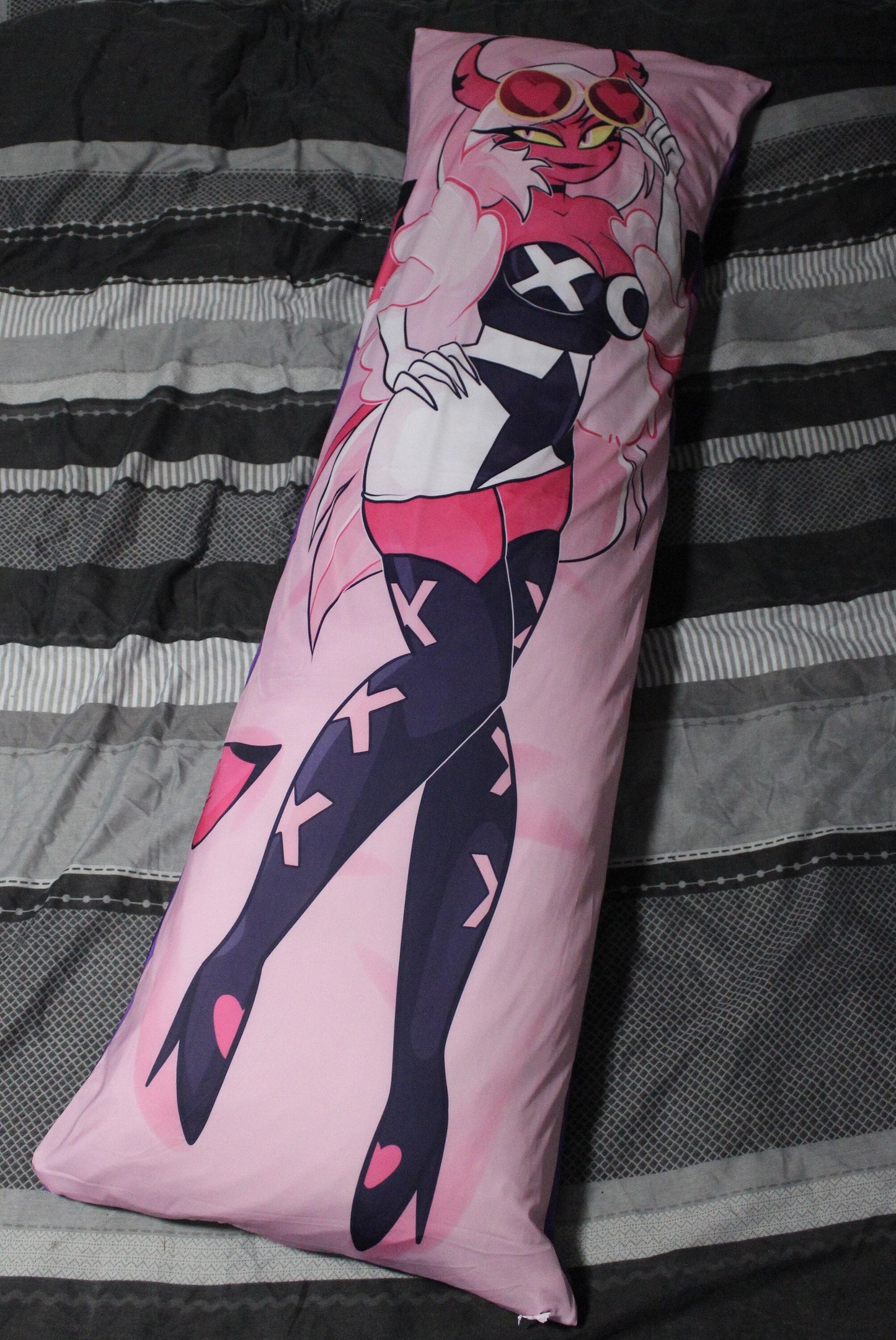 Helluva Boss Verosika Dakimakura Pillowcase | 50x150cm Two Way Tricot Daki