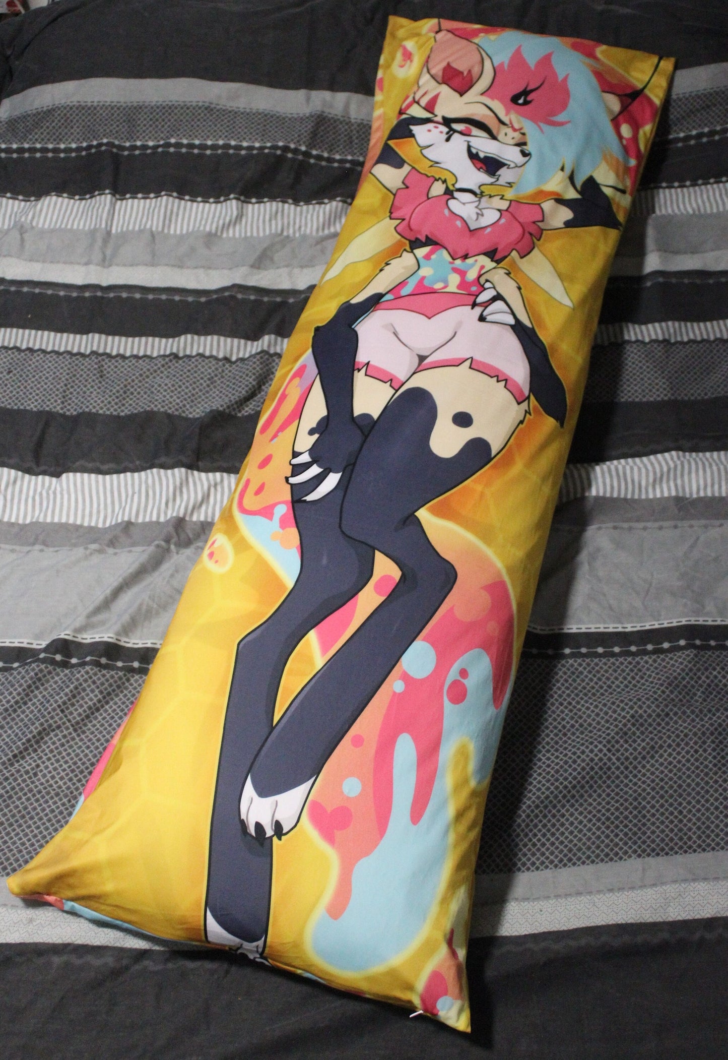 Helluva Boss Queen Bee Dakimakura Pillowcase | 50x150cm Two Way Tricot Daki