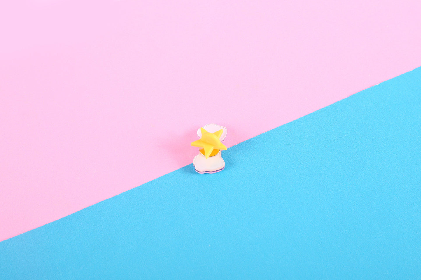 Hydrate of Die Straight Acrylic Pin | 1" Die Cut Acrylic Pin