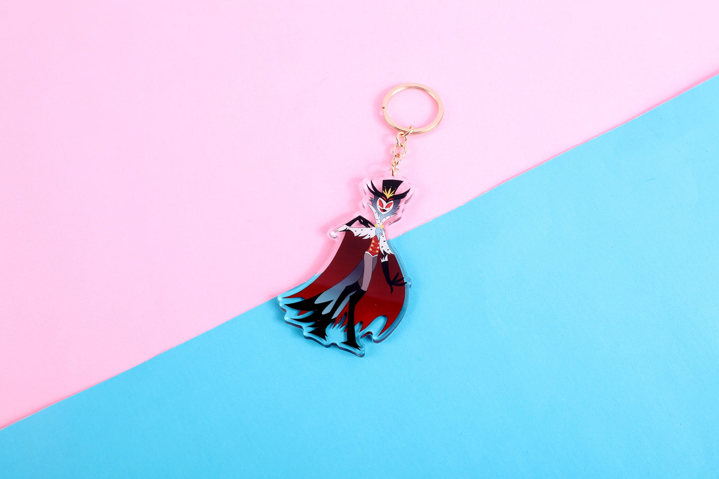 Helluva Boss Stolas Double Sided Keychain | 4 Inch Keychain